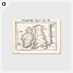 アートポストカード-Tabula moderna Hiber
 - ボストン公共図書館 Postcard.