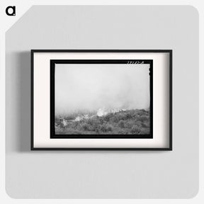 アートポスター-Grass Fire in Canyon County
 - ラッセル リー Poster.