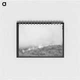 アートメモ帳-Grass Fire in Canyon County
 - ラッセル リー Memo.