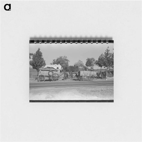アートメモ帳-Roadside Respite
 - ラッセル リー Memo.
