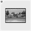 アートポストカード-Roadside Respite
 - ラッセル リー Postcard.