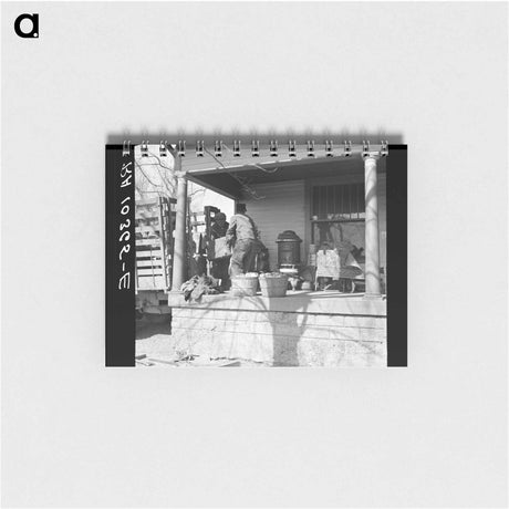 アートメモ帳-Tenant Farmer Moving
 - ラッセル リー Memo.