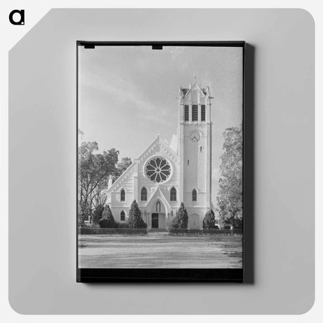 アートパネル-Church, Reserve, Louisiana
 - ラッセル リー Canvas.