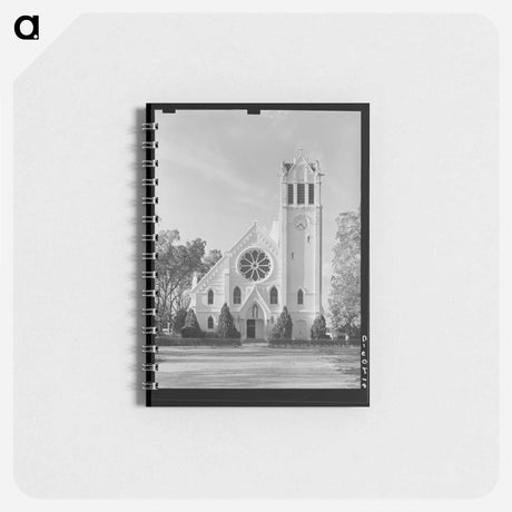 アートメモ帳-Church, Reserve, Louisiana
 - ラッセル リー Memo.