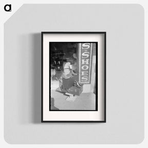 アートポスター-Shoe Store Display, Muskogee
 - ラッセル リー Poster.