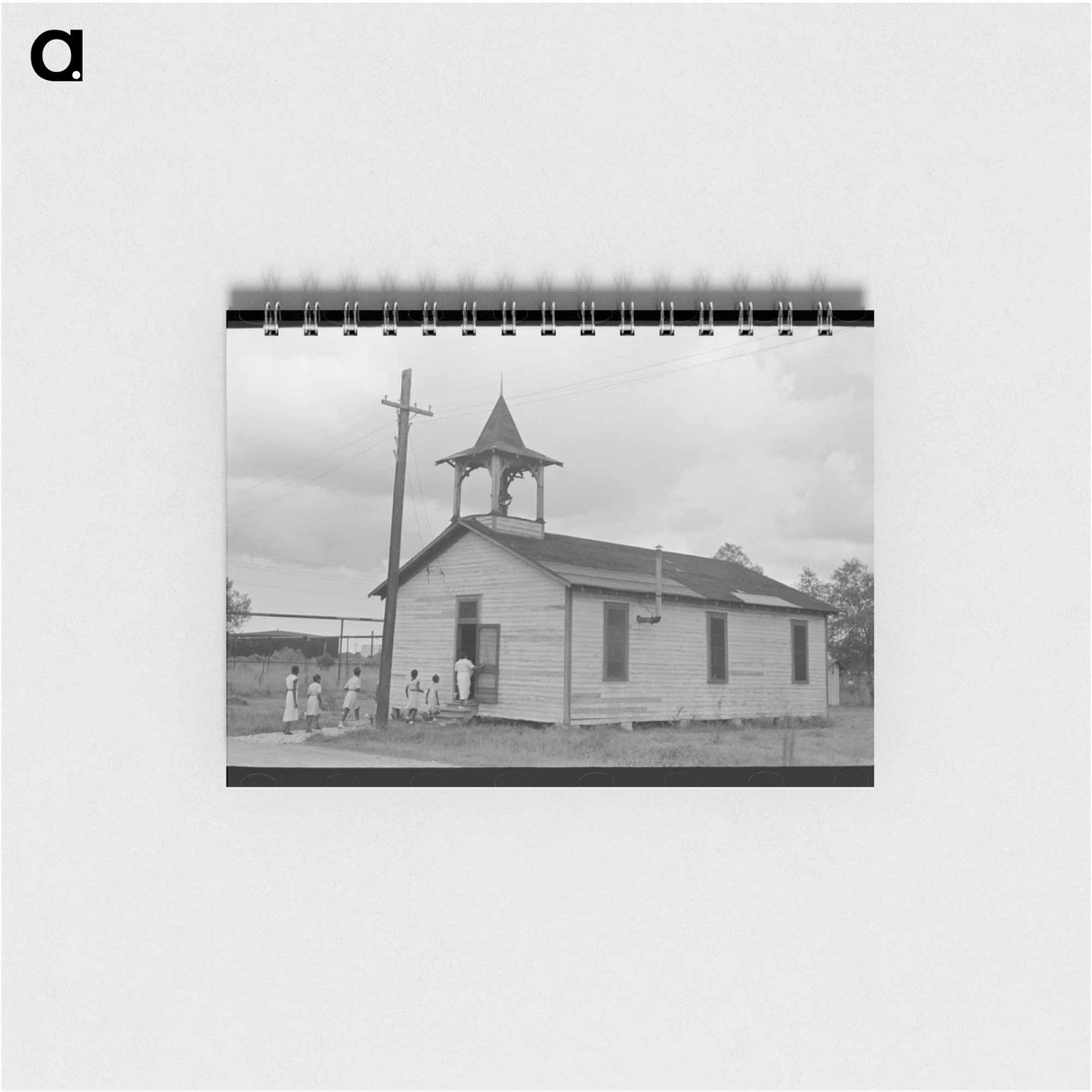 アートメモ帳-School, Destrehan, Louisiana
 - ラッセル リー Memo.
