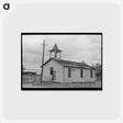 アートポストカード-School, Destrehan, Louisiana
 - ラッセル リー Postcard.