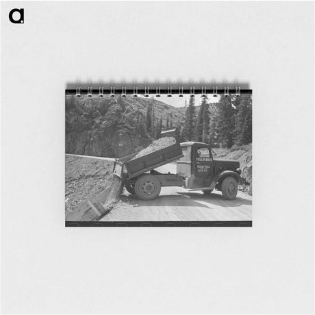アートメモ帳-Gravel Unloading, Ouray County
 - ラッセル リー Memo.