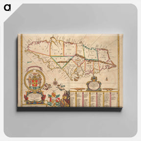アートパネル-Insulae Jamaicae
 - ボストン公共図書館 Canvas.