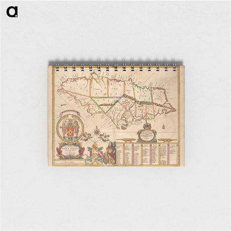 アートメモ帳-Insulae Jamaicae
 - ボストン公共図書館 Memo.