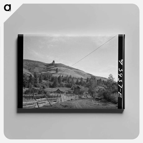 アートパネル-Ola Farm Road
 - ラッセル リー Canvas.