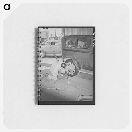 アートメモ帳-Cooperative Service Station
 - ラッセル リー Memo.
