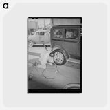 アートポストカード-Cooperative Service Station
 - ラッセル リー Postcard.