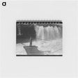 アートメモ帳-Indians Fishing for Salmon, Celilo Falls, Oregon
 - ラッセル リー Memo.