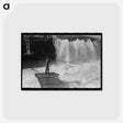 アートポストカード-Indians Fishing for Salmon, Celilo Falls, Oregon
 - ラッセル リー Postcard.