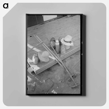 アートパネル-Belongings at Nyssa Camp
 - ラッセル リー Canvas.