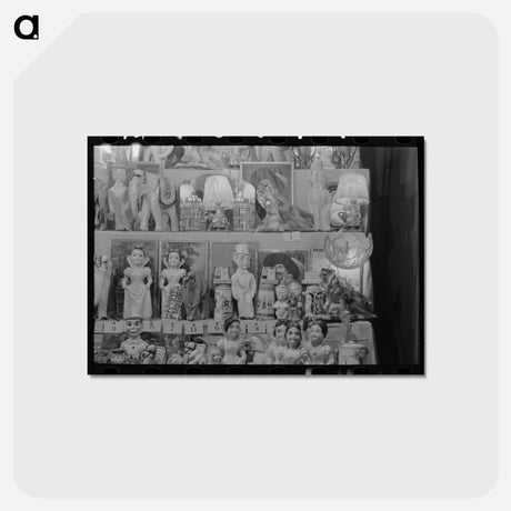 アートポストカード-Carnival Concession Prizes
 - ラッセル リー Postcard.