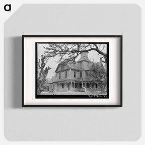 アートポスター-Old Mansion, Comanche
 - ラッセル リー Poster.