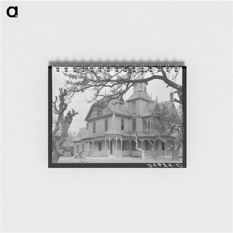アートメモ帳-Old Mansion, Comanche
 - ラッセル リー Memo.
