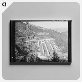 アートパネル-Mouat Chromite Mine
 - ラッセル リー Canvas.