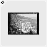 アートポストカード-Mouat Chromite Mine
 - ラッセル リー Postcard.