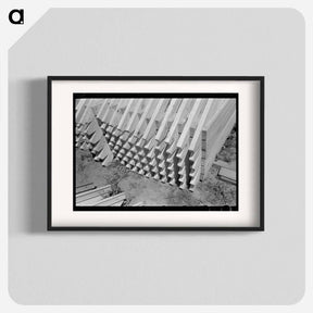 アートポスター-Food Storage Trusses
 - ラッセル リー Poster.