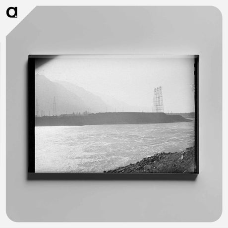 アートパネル-Columbia River Crossing
 - ラッセル リー Canvas.