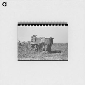 アートメモ帳-Sharecropper's Shed
 - ラッセル リー Memo.
