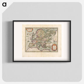 アートポスター-Europam sive Celticam veterem
 - ボストン公共図書館 Poster.