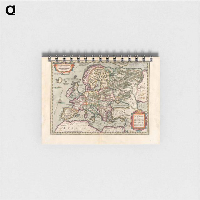 アートメモ帳-Europam sive Celticam veterem
 - ボストン公共図書館 Memo.