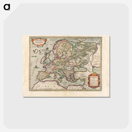 アートポストカード-Europam sive Celticam veterem
 - ボストン公共図書館 Postcard.