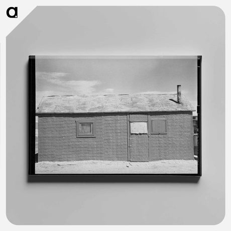 アートパネル-Nueces Bay Shantytown
 - ラッセル リー Canvas.