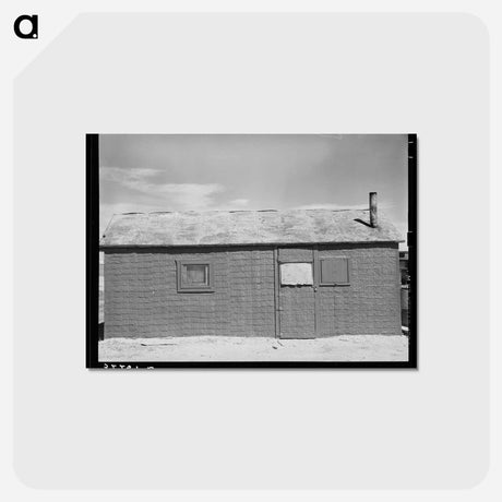 アートポストカード-Nueces Bay Shantytown
 - ラッセル リー Postcard.