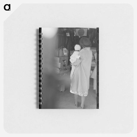 アートメモ帳-Salesman, Laurel, Mississippi
 - ラッセル リー Memo.