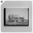 アートパネル-Mormon Farmer's New House
 - ラッセル リー Canvas.