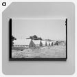 アートパネル-Migratory Labor Camp Tents
 - ラッセル リー Canvas.