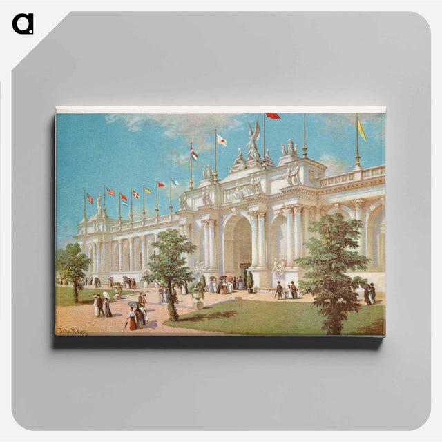 アートパネル-Chicago Exposition
 - ボストン公共図書館 Canvas.