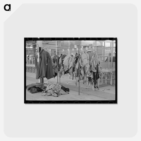 アートポストカード-Cooperative Garment Factory
 - ラッセル リー Postcard.