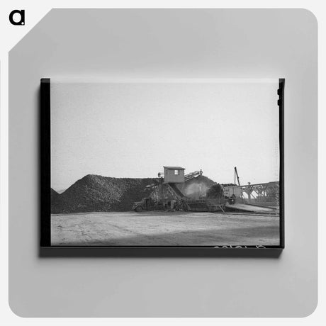 アートパネル-Sugar Beet Unloader
 - ラッセル リー Canvas.