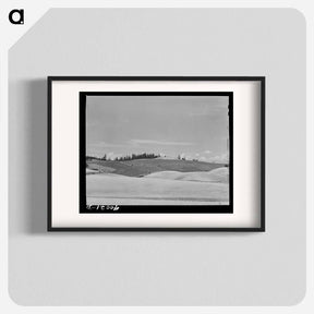 アートポスター-Wheat Field, Latah County
 - ラッセル リー Poster.