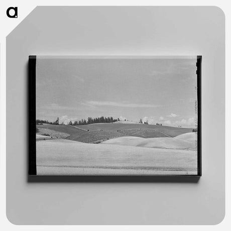 アートパネル-Wheat Field, Latah County
 - ラッセル リー Canvas.