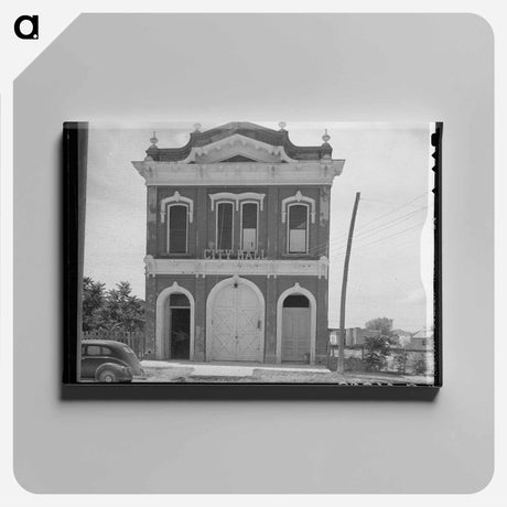 アートパネル-City Hall, Tombstone
 - ラッセル リー Canvas.