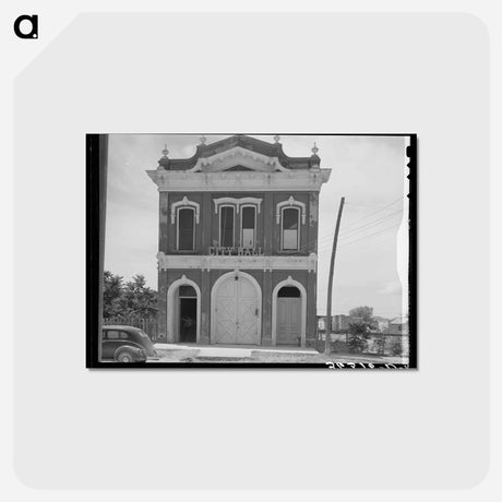 アートポストカード-City Hall, Tombstone
 - ラッセル リー Postcard.