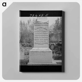 アートパネル-Mission San Jose Tombstone
 - ラッセル リー Canvas.
