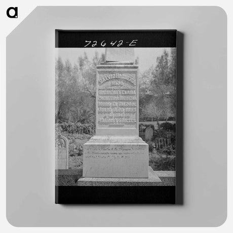アートパネル-Mission San Jose Tombstone
 - ラッセル リー Canvas.