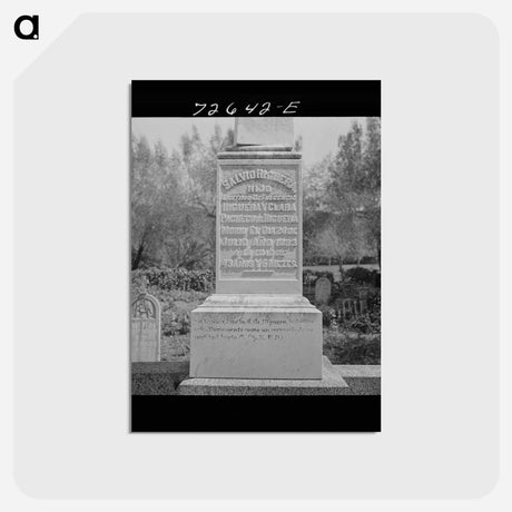 アートポストカード-Mission San Jose Tombstone
 - ラッセル リー Postcard.