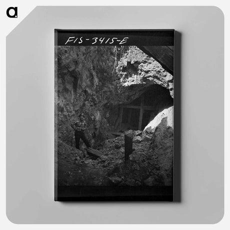 アートパネル-Tungsten Chief Mine
 - ラッセル リー Canvas.
