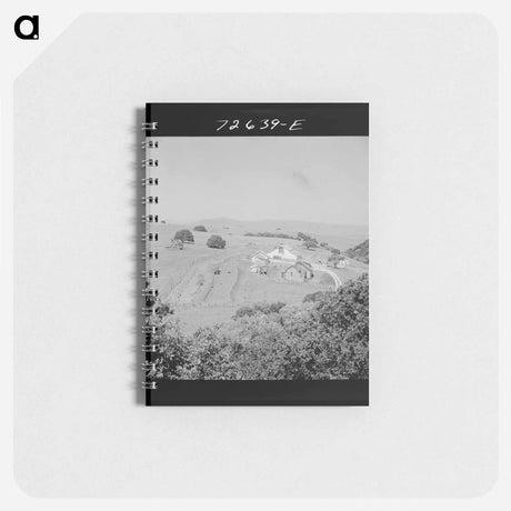 アートメモ帳-Farmstead in Low Hills
 - ラッセル リー Memo.