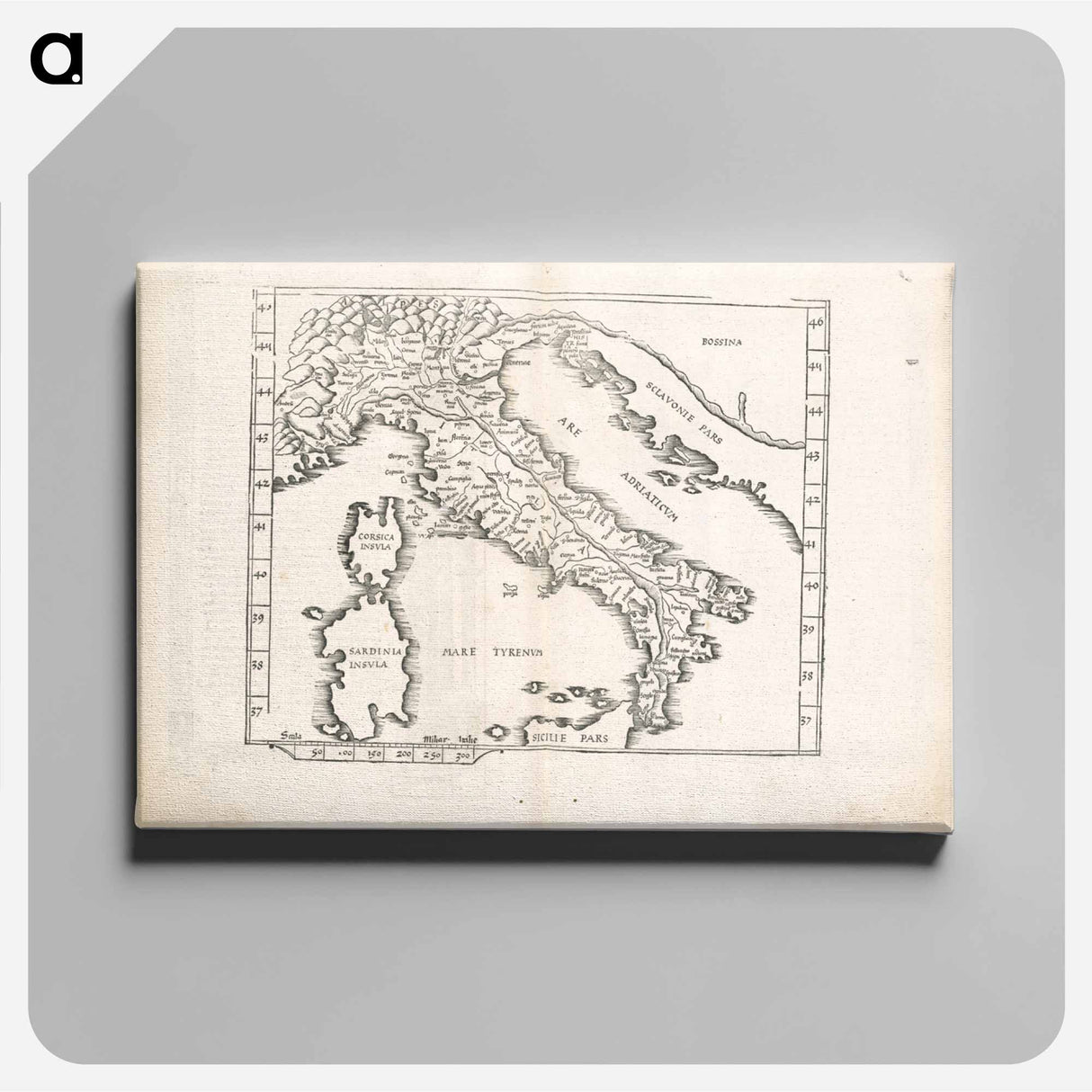 アートパネル-Ta. no. Italiae
 - ボストン公共図書館 Canvas.