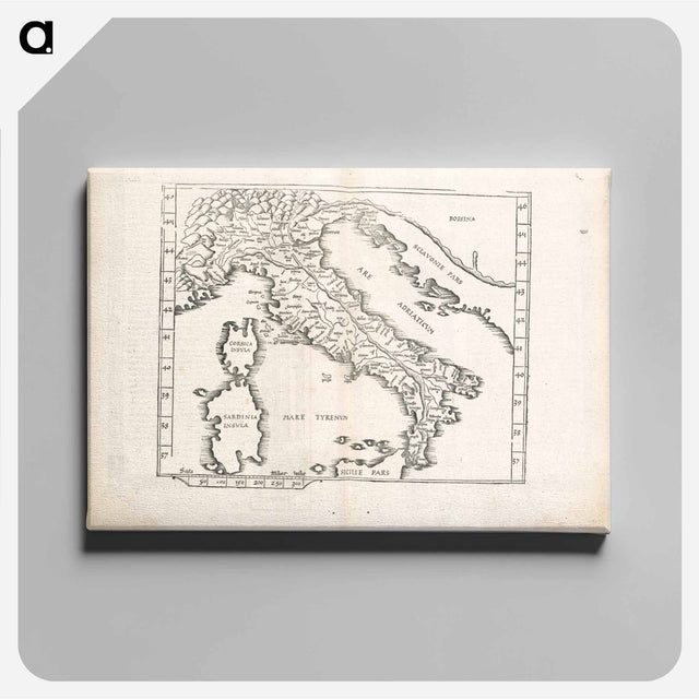 アートパネル-Ta. no. Italiae
 - ボストン公共図書館 Canvas.